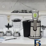 نمای جلو آبمیوه گیری چند کاره روگن استار مدل Rü-1210 طراحی و جزئیات کلیدی