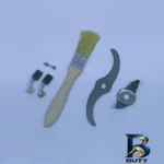 نمای جلو آسیاب صنعتی ۲۵۰۰ وات ۴۰۰ میلی لیتر سیلور کرست مدل SC-۴۰۰ اصل برچسب کیسه و وزن
