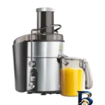 نمای جلو آب میوه گیری سنکور مدل SJE 5050SS با طراحی زیبا طراحی و جزئیات کلیدی