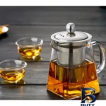 نمای جلو دمنوش ساز بلور مدل CRYSTAL کد 750ML طراحی و جزئیات کلیدی