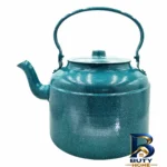 نمای جلو کتری مدل صحرا با طراحی زیبا برچسب کیسه و وزن