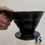 نمای جلو قهوه ساز مدل دریپر V۶۰ کد ۲ اصل طراحی و جزئیات کلیدی