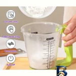 نمای جلو ترازو آشپزخانه مدل NETPIL SL۳۱۳ اصل طراحی و جزئیات کلیدی