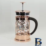نمای جلو فرنچ پرس وان کافی مدل BV۱۰۷- ۶۰۰ اصل طراحی و جزئیات کلیدی