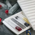 نمای جلو قالب یخ لیمون مدل TP۱۰۲ اصل طراحی و جزئیات کلیدی