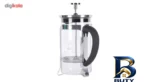 نمای کناری قهوه ساز وان کافی مدل French Press کد B۴۵۰-۶۰۰S اصل پروفایل و ساختار