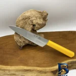 نمای جلو چاقو آشپزخانه مدل راسته بری پناهنده طراحی و جزئیات کلیدی