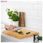 نمای جلو چاقو آشپزخانه ایکیا مدل Fordobbla مجموعه ۲ عددی اصل طراحی و جزئیات کلیدی