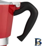 نمای جلو قهوه ساز بیالتی مدل موکا اکسپرس 1Cup R طراحی و جزئیات کلیدی