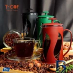 نمای جلو فرنچ پرس تیتیز مدل TCOF کد ۹۴۸۱ طراحی و جزئیات کلیدی