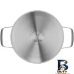 نمای جلو قابلمه دبلیو ام اف Belmonte با کفه سه لایه طراحی و جزئیات کلیدی