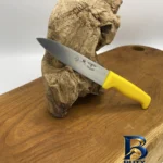 نمای جلو چاقو آشپزخانه پناهنده مدل صاف بره ای طراحی و جزئیات کلیدی