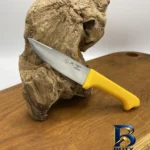 نمای جلو چاقو آشپزخانه مدل گنجشکی پلاستیکی پناهنده طراحی و جزئیات کلیدی