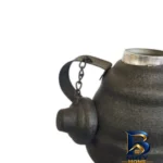 نمای جلو ست کتری و قوری مدل شامورتی گنجایش ۲ لیتر ۱ لیتر اصل طراحی و جزئیات کلیدی