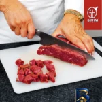 نمای جلو چاقو آشپزخانه جی فی نی مدل ۲-۵-۲۲۲۱ مجموعه ۲ عددی اصل طراحی و جزئیات کلیدی