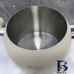 نمای جلو ست کتری و قوری نزاز مدل 3031 طراحی و جزئیات کلیدی