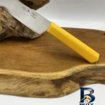 نمای جلو چاقو آشپزخانه پناهنده مدل راسته بری پلاستیکی سایز ۴ طراحی و جزئیات کلیدی