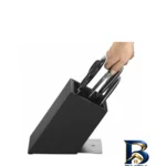 نمای جلو سرویس چاقو آشپزخانه ۶ پارچه دبلیو ام اف مدل GRAND CLASS طراحی و جزئیات کلیدی