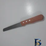 نمای جلو چاقوی برش نان و کیک طرح دندانه درشت مدل pe۱۰۴۹ اصل طراحی و جزئیات کلیدی