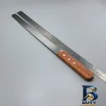 نمای جلو چاقو برش کیک سوپر دال مدل لبه صاف با کیفیت طراحی و جزئیات کلیدی