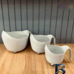 نمای جلو آبکش لیمون مدل دسته دار کد DH۱۳۳۰ مجموعه ۳ عددی اصل برچسب کیسه و وزن