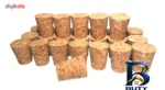 نمای جلو درب بطری چوب پنبه ترکیبی مدل 18-24 - بسته ۵۰ عددی طراحی و جزئیات کلیدی