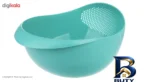 نمای جلو آبکش هوم کت مدل Lilly-L با طراحی کاربردی برچسب کیسه و وزن