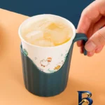 نمای جلو استند لیوان مدل بهار بسته ۶ عددی طراحی و جزئیات کلیدی