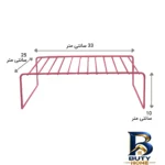 نمای جلو ارگانایزر آشپزخانه کد P۰۲ بسته ۸ عددی اصل طراحی و جزئیات کلیدی