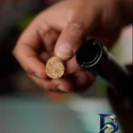 نمای جلو بطری آب مدل رنگی دوک دار کد 22 مجموعه دو عددی طراحی و جزئیات کلیدی