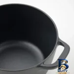 نمای جلو قابلمه چدن Vardagen با کیفیت بالا طراحی و جزئیات کلیدی