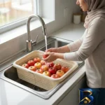 نمای جلو آبکش کارین مدل مستطیلی اصل طراحی و جزئیات کلیدی