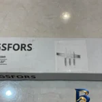 نمای جلو نگهدارنده چاقو مغناطیسی مدل KUNGSFORS ایکیا طراحی و جزئیات کلیدی