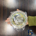 نمای جلو ظرف زعفران و ادویه مدل خاتم کد KH-EX۲ بسته ۳ عددی اصل درجه و بسته بندی زعفران