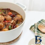 نمای جلو قابلمه نیوفلیم مدل Stockpot سایز 18 چیدمان صفحه و نشانگرها