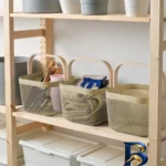 نمای جلو سبد نظم دهنده ایکیا مدل کد 90281618 طراحی و جزئیات کلیدی