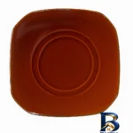نمای جلو سرویس قهوه خوری 13 پارچه 6 نفره مدل HMZ کد 6025 با استند طراحی و جزئیات کلیدی