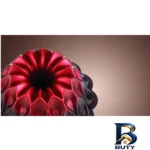 نمای جلو قالب کیک به گز مدل آبشاری لیلیوم طراحی و جزئیات کلیدی