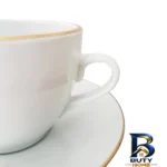 نمای جلو پیاله کریستال جهان مدل OCEAN بسته 6 عددی طراحی و جزئیات کلیدی