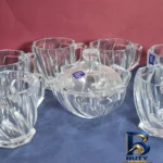 نمای جلو سرویس چای خوری ۷ پارچه مدل اسکوئر با کیفیت طراحی و جزئیات کلیدی