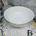 نمای جلو کاسه آبگوشت خوری مدل 6/5 خط طلا کد 360019 مجموعه ۶ عددی طراحی و جزئیات کلیدی