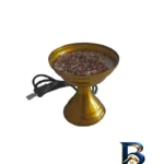 نمای جلو اسپند دودکن برقی مدل BINA طراحی و جزئیات کلیدی