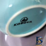 نمای جلو سرویس قهوه خوری ۱۲ پارچه کوسووا مدل UBF-۱۴ اصل طراحی و جزئیات کلیدی