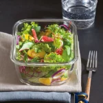 نمای جلو ظرف نگهدارنده فریگوور مدل 89113 با کیفیت عالی طراحی و جزئیات کلیدی