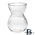 نمای جلو استکان شیشه ای مدل TELIMA بسته 6 عددی طراحی و جزئیات کلیدی