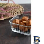 نمای جلو آجیل خوری پاشاباغچه مدل فرزیا کد 530236 بسته شش عددی برچسب بسته و وزن خالص