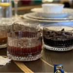 نمای جلو پیاله پاشاباغچه مدل ELYSIA کد 530038 بسته ۴ عددی طراحی و جزئیات کلیدی