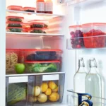 نمای جلو ست ۱۷ تکه ظروف نگهدارنده ایکیا مدل PR 46008 طراحی و جزئیات کلیدی