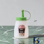 نمای جلو ظرف سس مبنا پلاستیک مدل ۱ کد A۱۰۰۱ اصل طراحی و جزئیات کلیدی