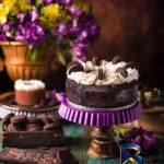 نمای جلو قالب کیک گرانیتی مدل گرد به گز کد 20 طراحی و جزئیات کلیدی